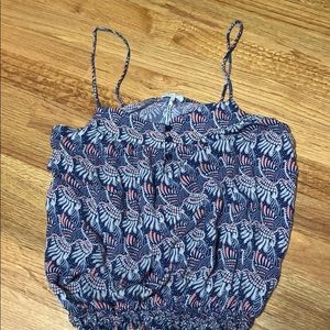 Cute patterned tank top